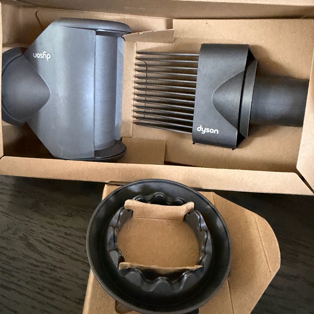 Dyson Gray Hair Styling Attachment Set